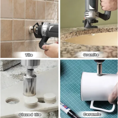 UB Freza Diamantata pentru Sticla  Carota Diamantata 40mm