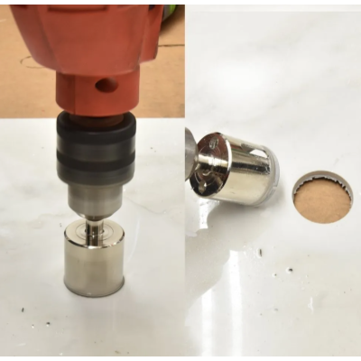 Freza sticla diamantata/Carota diamantata 45mm