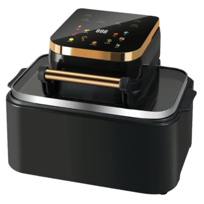 Friteuza Airfryer 3in1 capacitate 12L putere 1700W Digital Display Led Fara Ulei Touch Control 11 Programe Timer