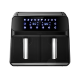 Friteuza Dubla Fara Ulei Air Fryer afisaj digital 10L capacitate