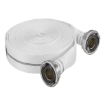 Furtun apa pompieri 30 m 2" cu conectori ALB