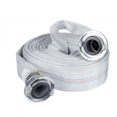 Furtun apa pompieri 30 m 2" cu conectori ALB