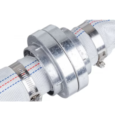 Furtun apa pompieri 30 m 2" cu conectori ALB