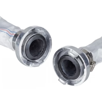 Furtun apa pompieri 30 m 2" cu conectori ALB