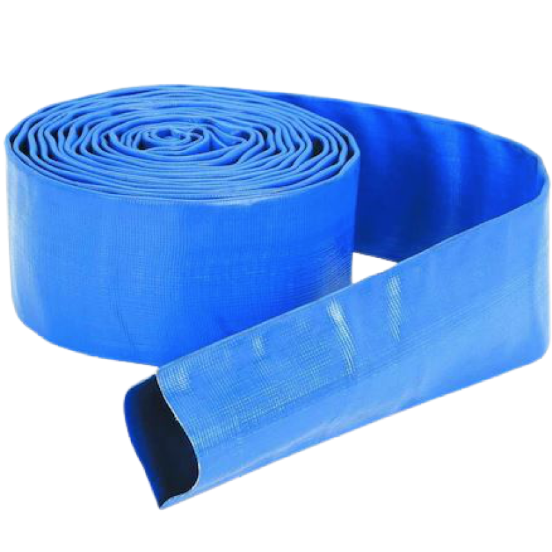 Furtun Apa Refulare Flat PVC 3 toli 50M Albastru MX391