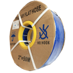 Furtun Apa Refulare Flat PVC 3 toli 50M Albastru MX391
