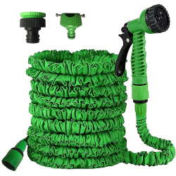 Furtun Extensibil Creponat  15m  MAGIC HOSE  VERDE 