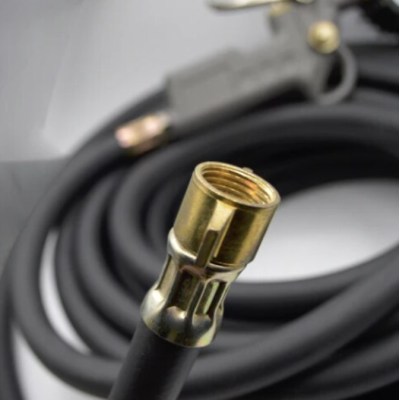 Furtun GROS pentru umflat roti cu manometru 13m