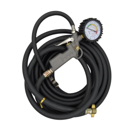 Furtun pentru umflat roti cu manometru l= 13m