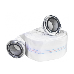 Furtunul de pompier 2'' 20 m 8 bari alb cu 2 cuple MX452