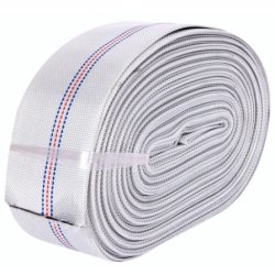 Furtunul de pompier 2'' 20 m 8 bari alb fara cuple MX451