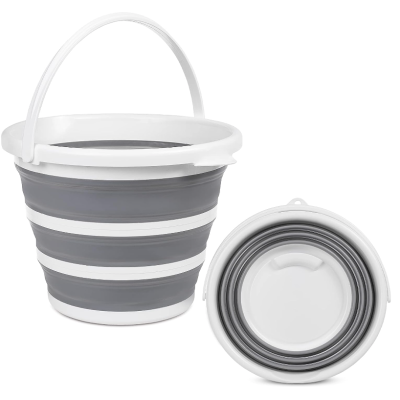 Galeata pliabila din cauciuc cu marginile din plastic capacitate 5 litri