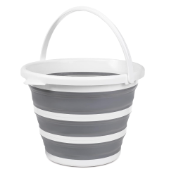 Galeata pliabila din cauciuc cu marginile din plastic capacitate 5 litri