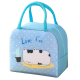 Geanta de pranz termica din panza Love Cat