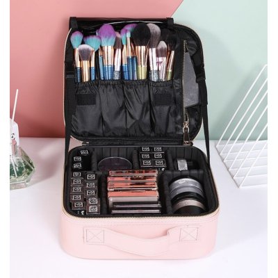 Geanta pentru cosmetice cu multiple compartimente 26 x 23 x 10 cm