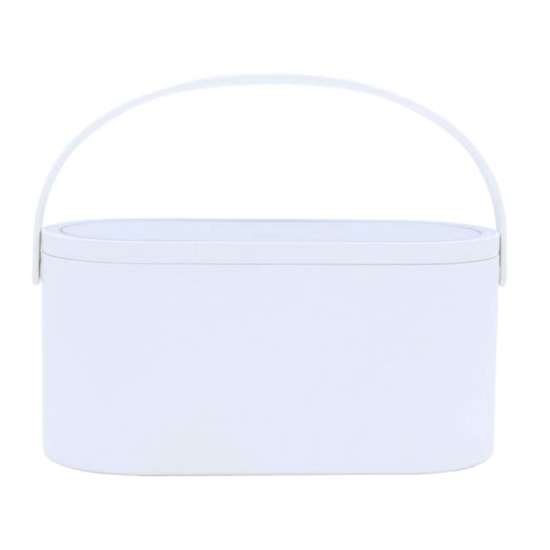 Geanta portabila make-up cu led si oglinda