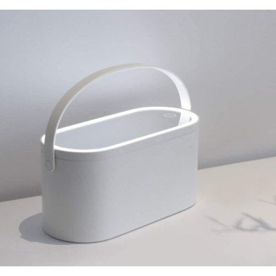 Geanta portabila make-up cu led si oglinda