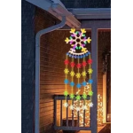 Ghirlanda luminoasa colorata tip FULG lungime 160 cm cu 60LED alimentare la priza multicolor