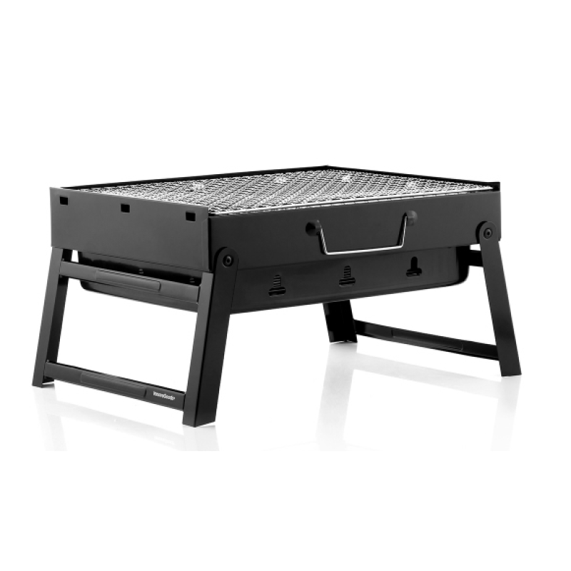 Gratar inox portabil si pliabil Camping 35 x 27