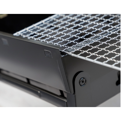 Gratar inox portabil si pliabil Camping 35 x 27