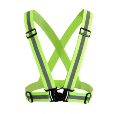 Ham REFLECTORIZANT VERDE Reglabil Elastic Universal