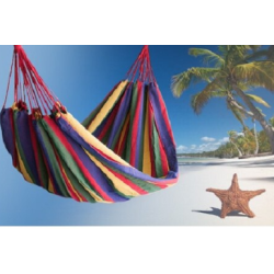 Hamac de 1 persoana cu husa de transport 190 X 80 cm simplu