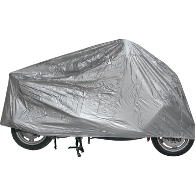 Husa gri metalizat pentru motocicleta M 120X210cm 