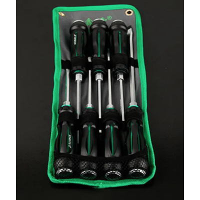 HUSA set 7 surubelnite mecanice cu varf drept si cruce