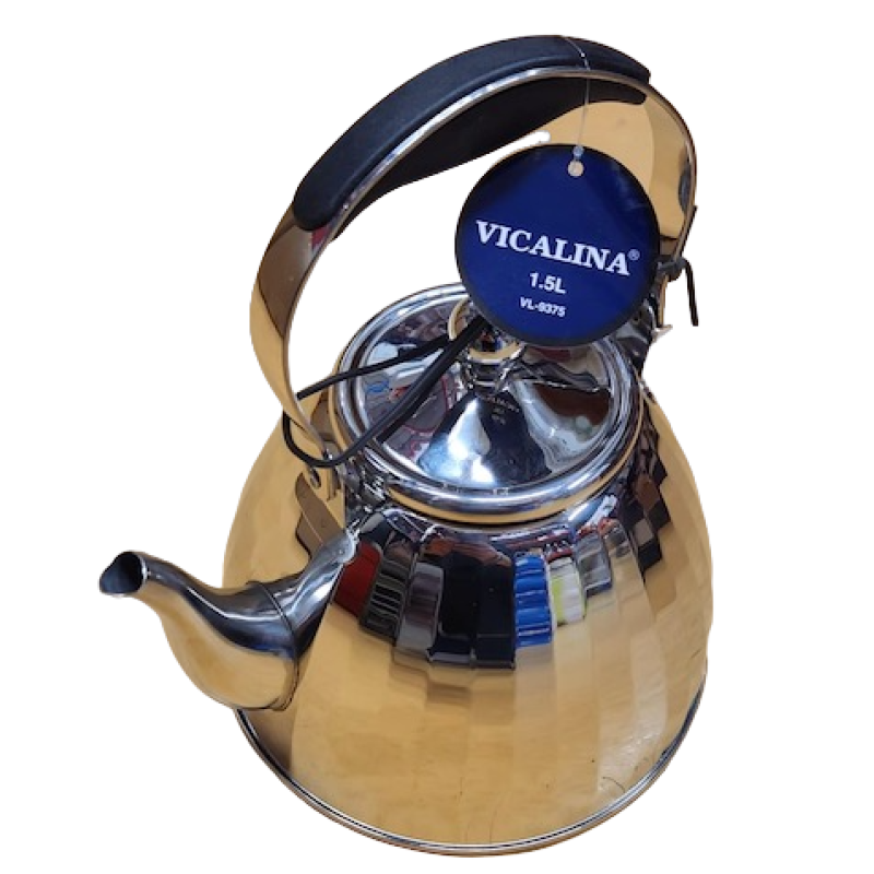 Ibric Ceai VL-9375 Vicalina ARGINTIU 1.5L cu Maner