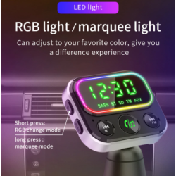 Incarcator auto cu Bluetooth 5.0 MP3 