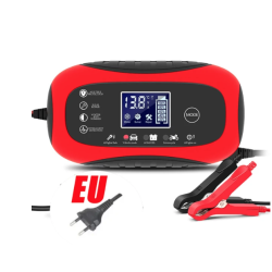 Incarcator baterie auto 12V 6A Rosu