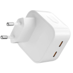 Incarcator compact cu doua porturi USB-C 35W USB C