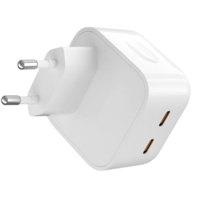 Incarcator compact cu doua porturi USB-C 35W USB C