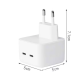 Incarcator compact cu doua porturi USB-C 35W USB C