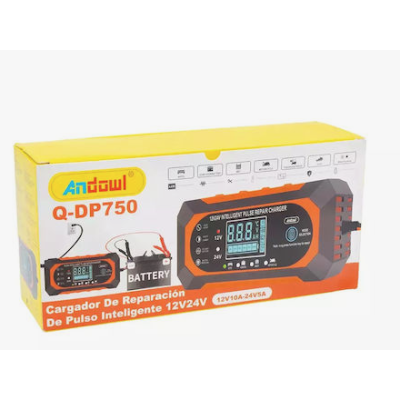 Incarcator de baterie auto Andowl 12/24V Q DP750