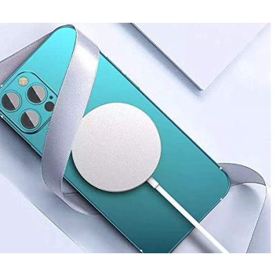 Incarcator magnetic wireless MagSafe 15W alb