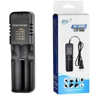 Incarcator pentru acumulatori cu 1 port HD 132650A cu USB de 4.2V 1000mA