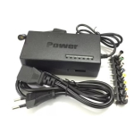 Incarcator universal pentru laptop Cu 7 conectori 12V / 15V / 16V / 18V / 19V / 20V / 24V Negru