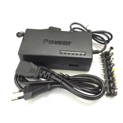 Incarcator universal pentru laptop Cu 7 conectori 12V / 15V / 16V / 18V / 19V / 20V / 24V Negru