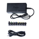 Incarcator universal pentru laptop Cu 7 conectori 12V / 15V / 16V / 18V / 19V / 20V / 24V Negru