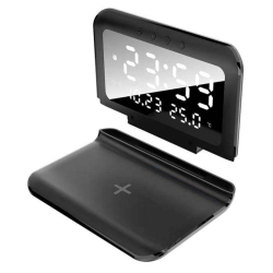 Incarcator Wireless 2 in 1 si Ceas cu Afisaj LED 168.4 x 119.2 x 19.2 mm 