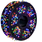 UB Instalatie de Craciun tip Rola interior sau exterior rezistenta 100m 500LED MULTICOLOR