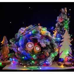 UB Instalatie liniara 100 LED 9m lumineaza intermitent MULTICOLOR