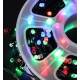 Instalatie multicolora 50m tip rola cu 240 LED 8 efecte de iluminare
