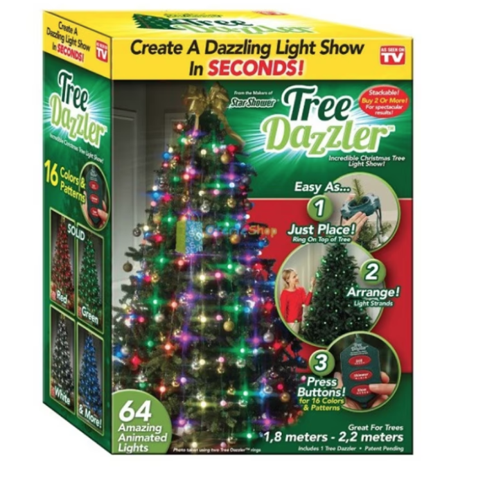 Instalatie pentru brad Tree Dazzler, 48 x LED, telecomanda