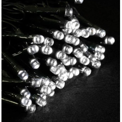 Instalatie Solara 10 Metri cu 100 LED liniara ALB RECE HS