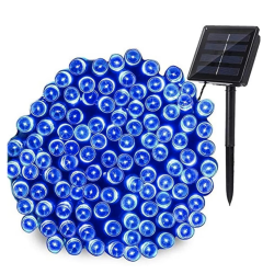 UB Instalatie Solara 10 Metri cu 100 LED liniara ALBASTRA HS