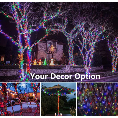 UB Instalatie Solara 1500-4  MULTICOLORA cu 300 LED lungime 30 Metri telecomanda 