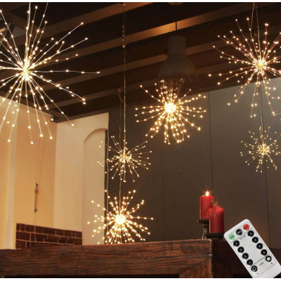 UB Instalatie SOLARA 5 Artificii Cu Telecomanda 34 cm MULTICOLORA