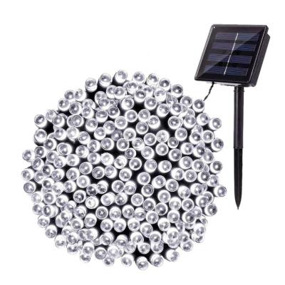 Instalatie solara decorativa 450  LED lungime 45 metri 1500 12 ALB RECE